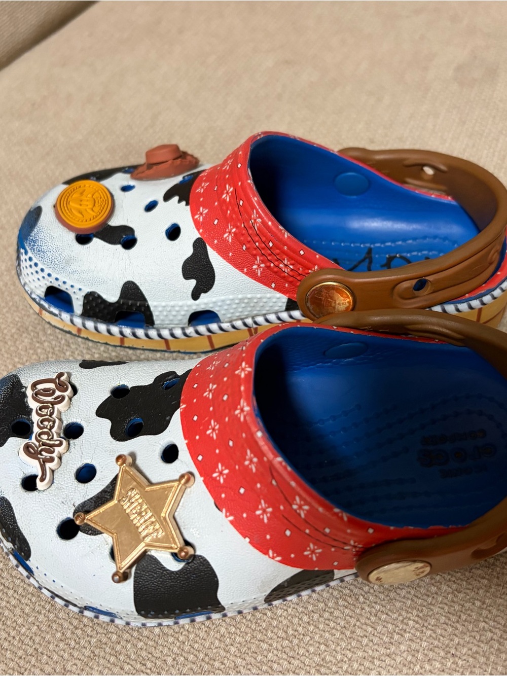 Crocs Kids’ Toy Story-Themed Classic Clog size 9